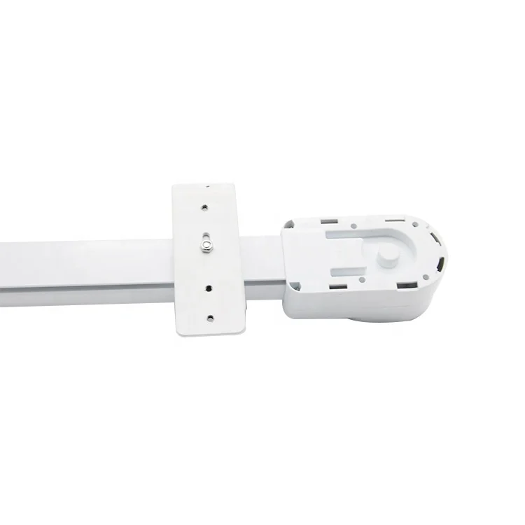 Electric curtain rod double wall bracket curtain accessories for aluminum curtain rail