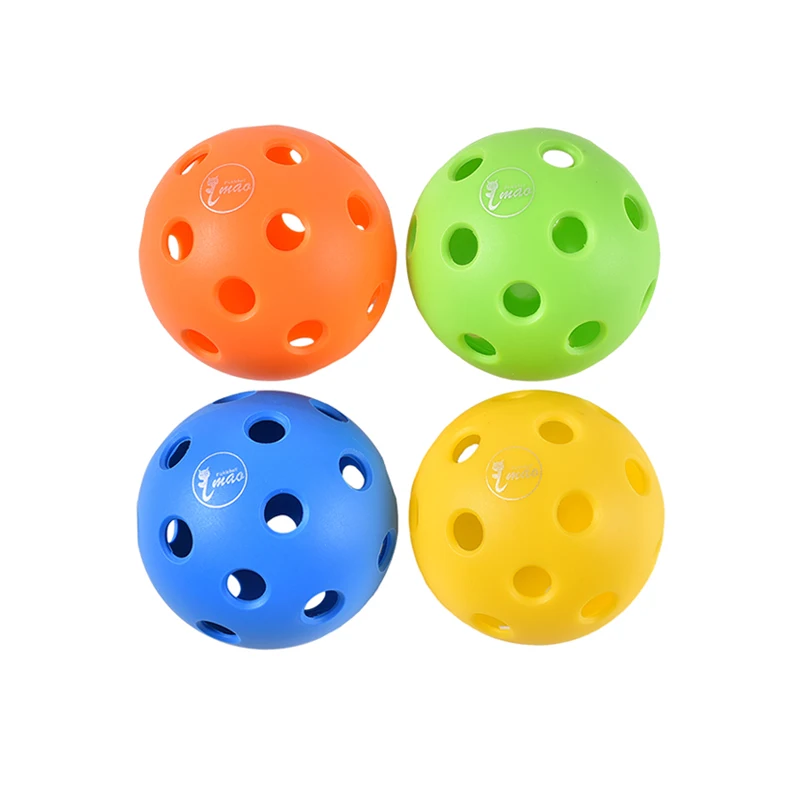 USAPA Pickleball Factory Indoor Pickleball Balls Durable Plastic 26-Hole Pickleball