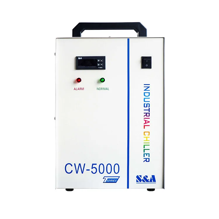 CW-5000 industrial water cooled chiller for laser cutting machine
