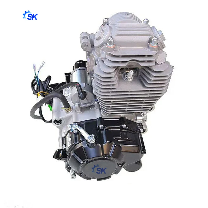250cc двигатель внедорожный мотоцикл новый Zongshen 250 большой головки блока цилиндров четырехтактный с воздушные охлаждением двигателя сертификатом от сертификационной