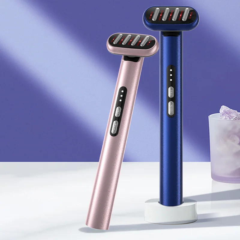 Magnet Charge Ems Face Massager 4 In 1eye Beauty Wand Magic Skincare Set Tools