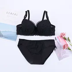 Wholesale Plus Size Women Bra Set Soft Comfortable Bra Panty Set Size 36