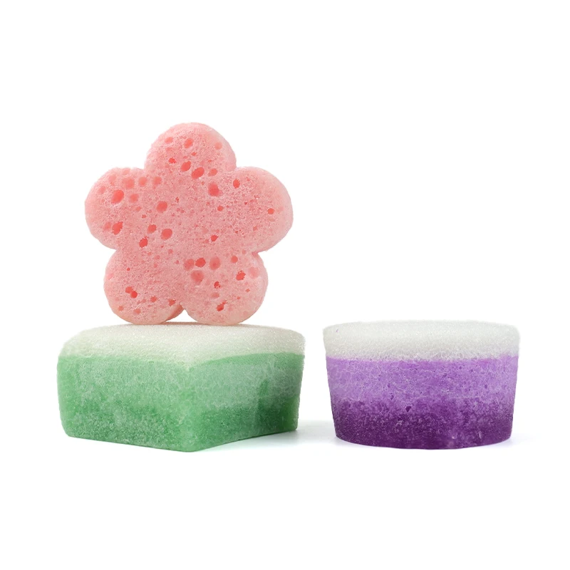 Custom Natural Body Clean Skin-Friendly Wash Shower Tool Exfoliating Bath Sponge Soap With Soap In It