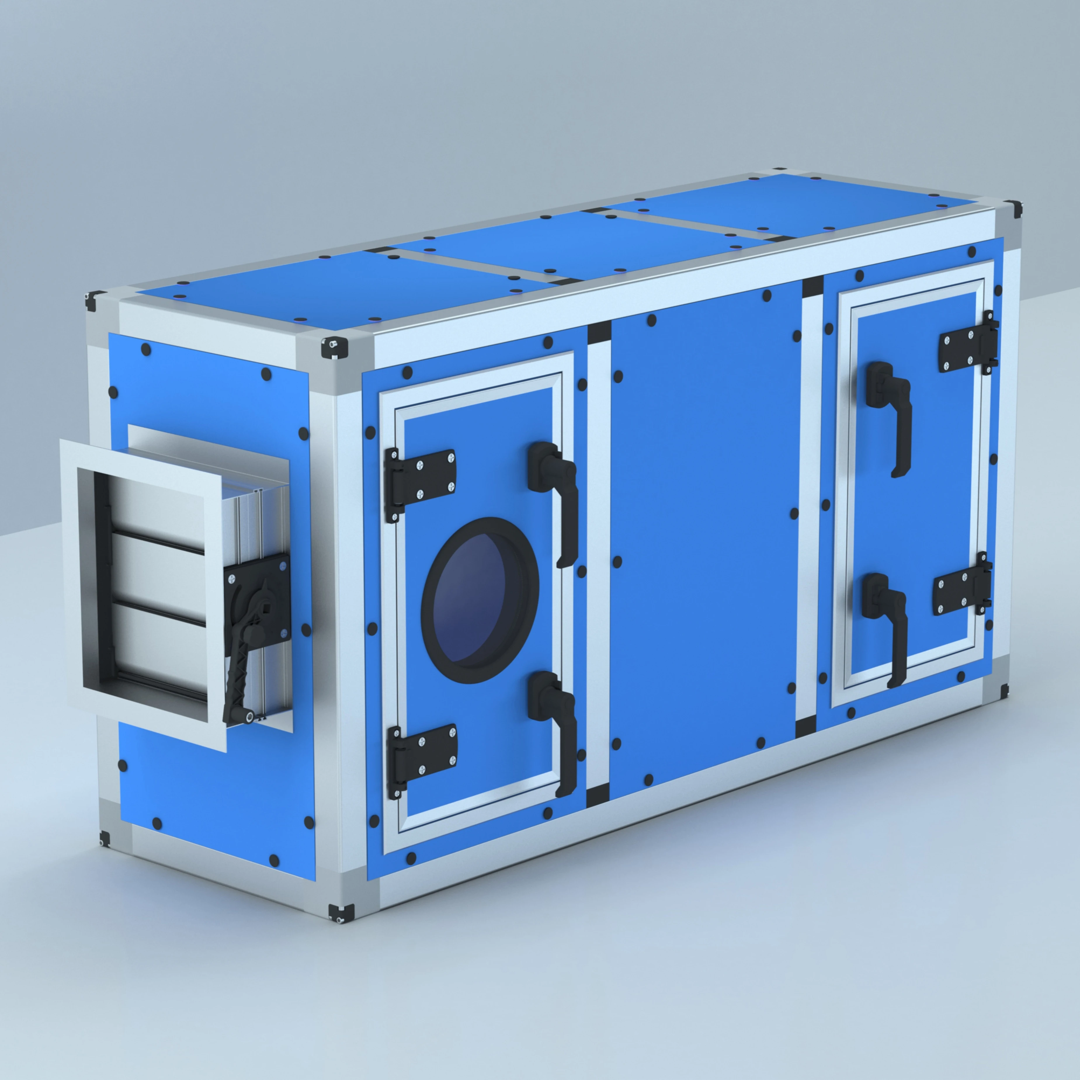 HVAC ahu filter system aluminum profile Air Handling Unit AHU for Operating room
