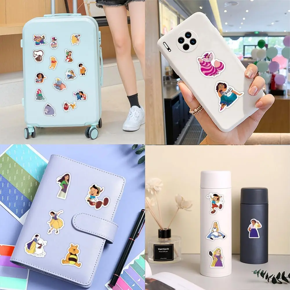 Custom Die Cut Vinyl Stickers vinyl waterproof decorative sticker pack for kids laptop phone skateboard luggage