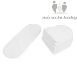 100% Cotton Muslin diapers nappy newborn muslin baby diapers cloth insert 10PCS/Bag