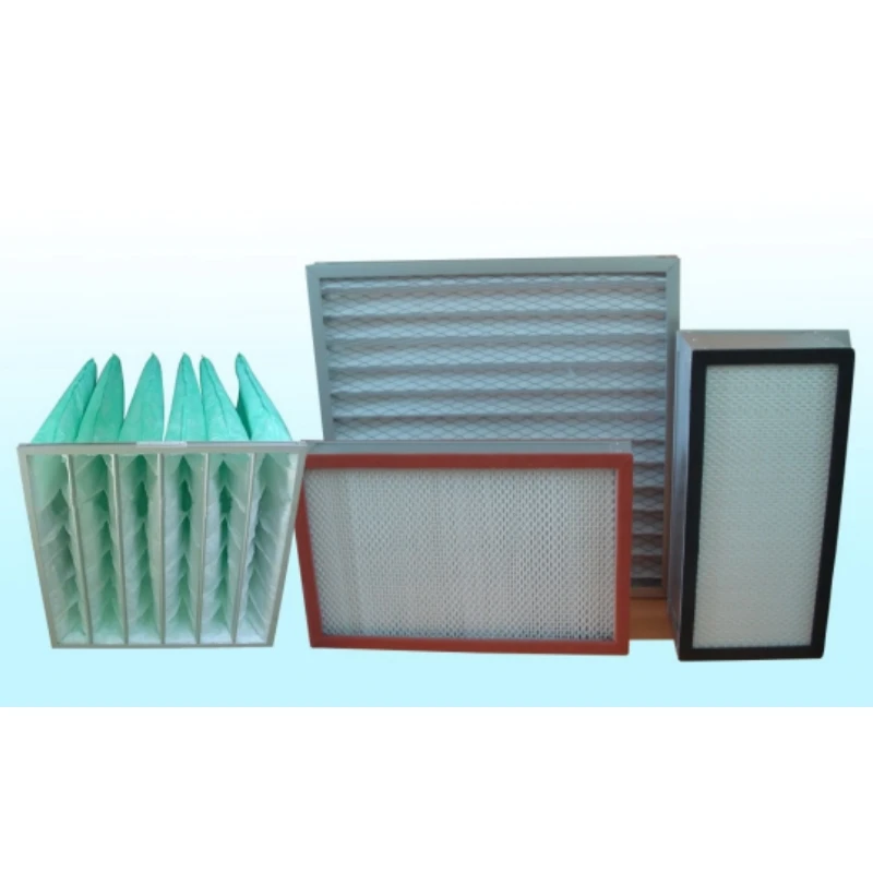 Industrial HVAC Air Filters 0.3 Micron 24*24*12 99.99% High Flow H13 H14 HEPA Filter Rhizome Air Filter