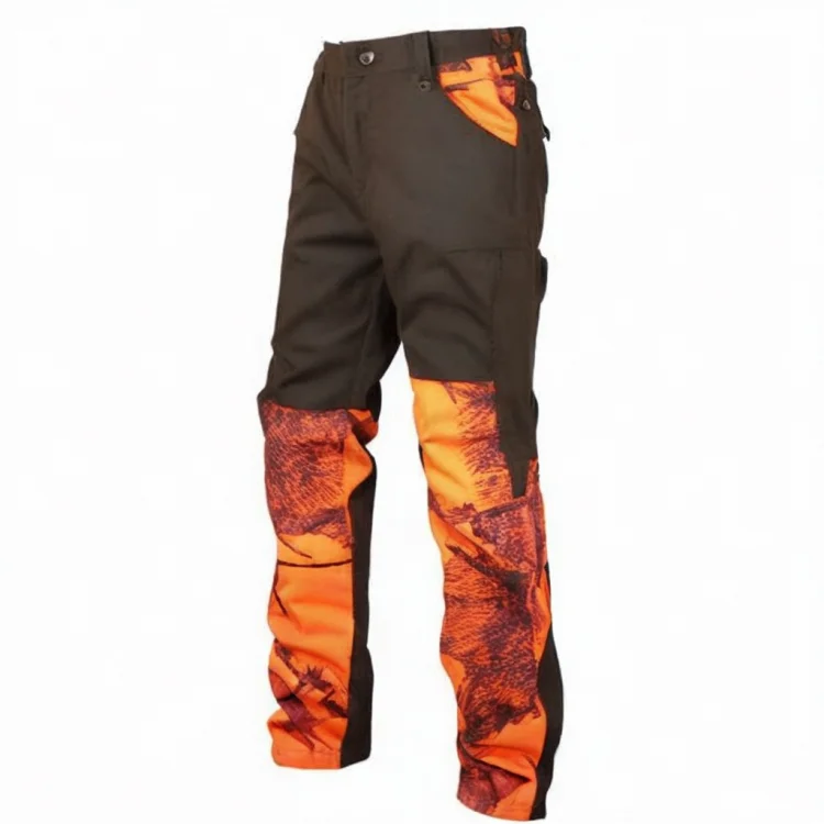 Wholesale Custom Production Supplier Upland Turkey Hunting Camo Waterproof Pants