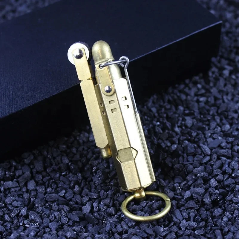 Jiaxin factory wholesale Retro Old Trench Kerosene Lighter Austrian Creative Nostalgia Cigarette Lighter