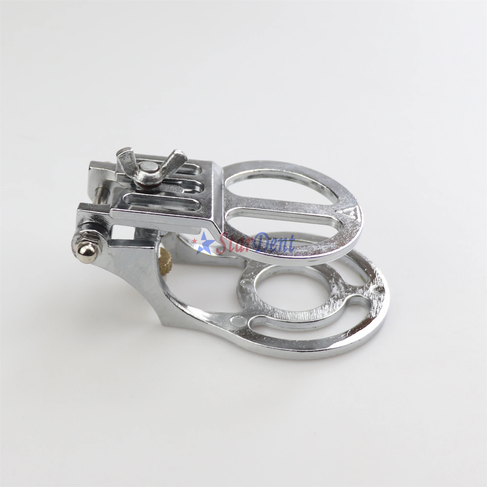 Good Quality Dental Lab Full Denture Articulator Stainless Steel Occluding Frame Set Arch Adjustable Full Mouth Frame