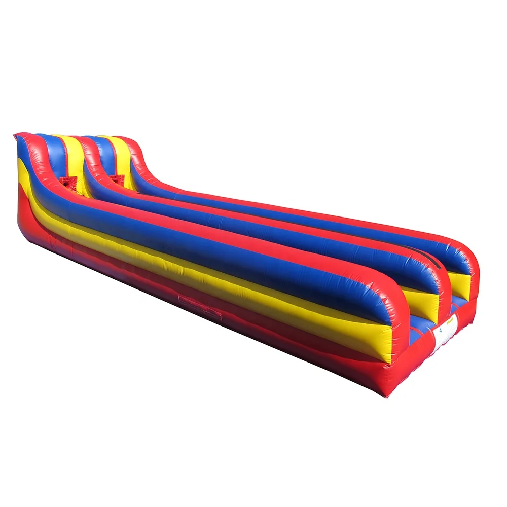 Free Logo Custom Bungeerun Inflatable Bungee Run inflatable games for children