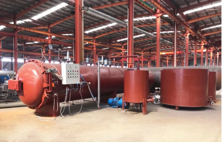 
Industrial Autoclave for Wood Drying 