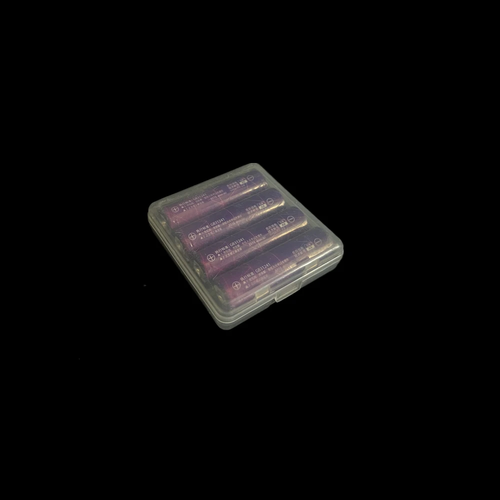 Wholesale Transparent Batteries Mini Container Plastic Small Storage Box