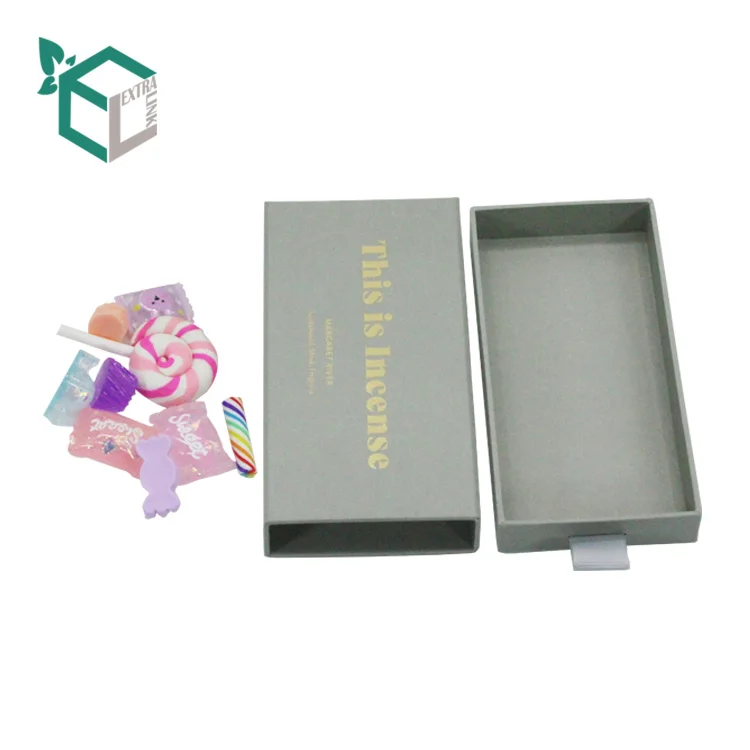Custom Small Drawer Paper Sandal Incense Powder Packaging Box