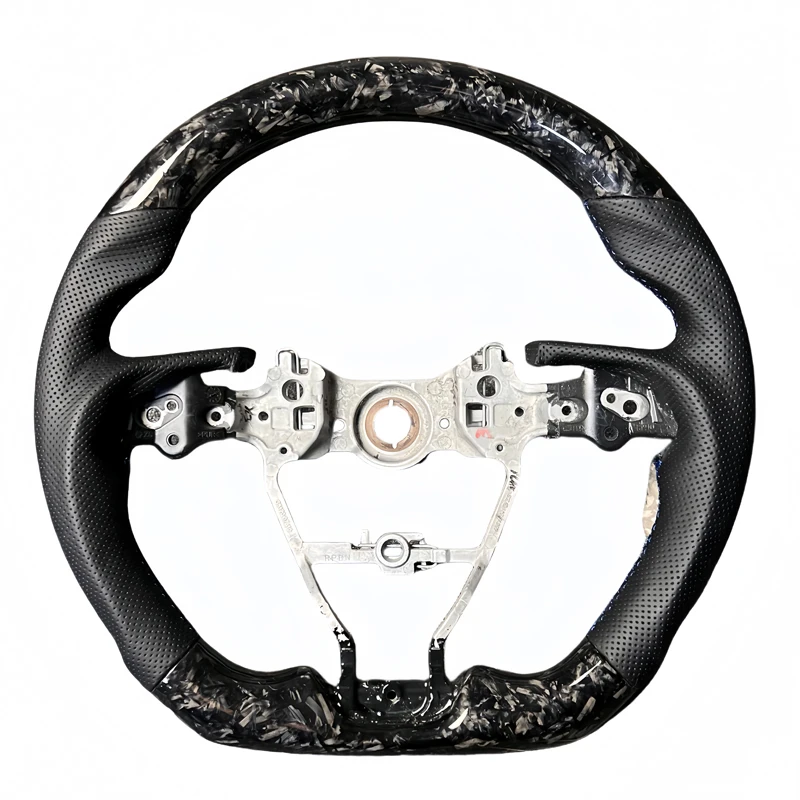 Personalized steering wheel Fit for TOYOTA Auris Altis Camry Rav4 Cross Modification carbon fiber steering wheel