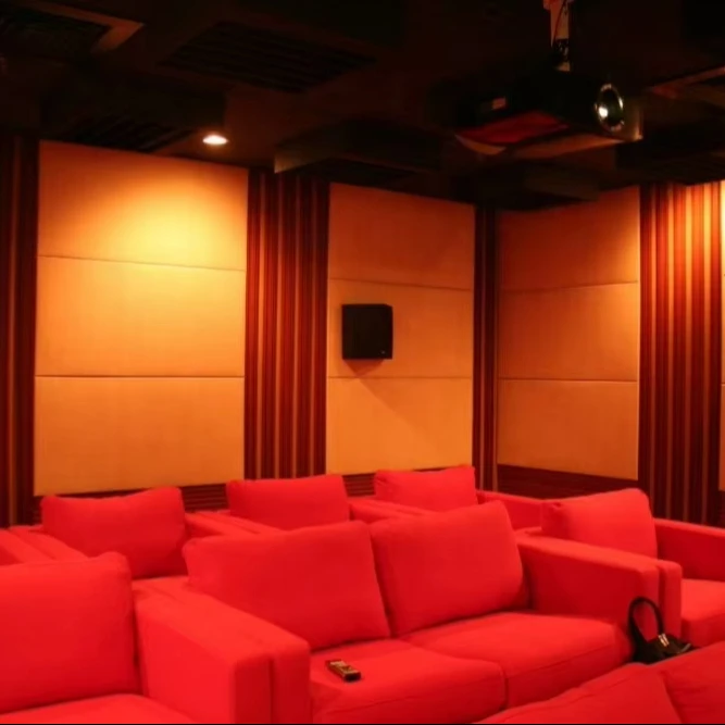 Cinema Sound Absorption Material Interior Soundproof Board For Wall Decor