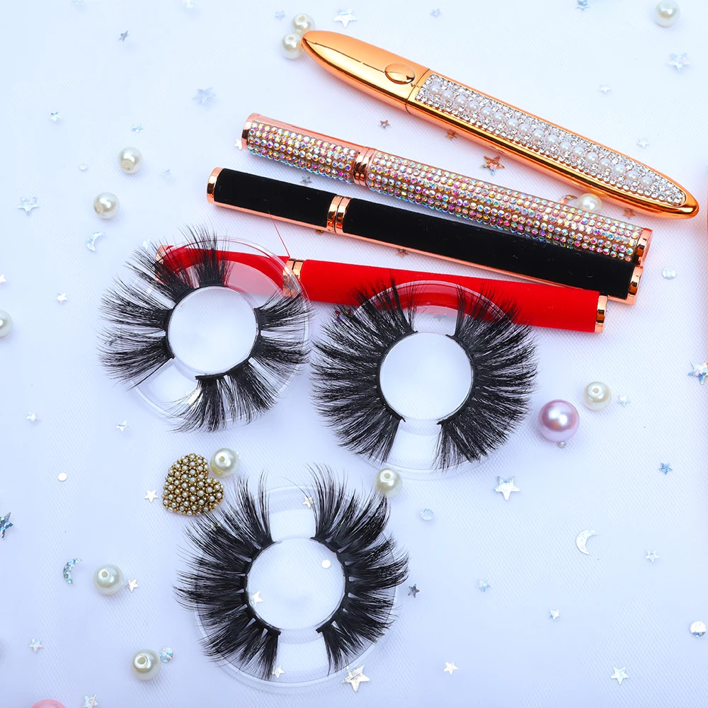 Customized Box Private Label Factory Price Silk Eyelash Production Vegan 3d Silk Eyelashes