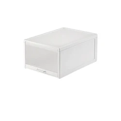 Transparent Stackable Boxes Adidas Acrylic Shoe Acrylic Clear Waterproof Plastic Storage Box