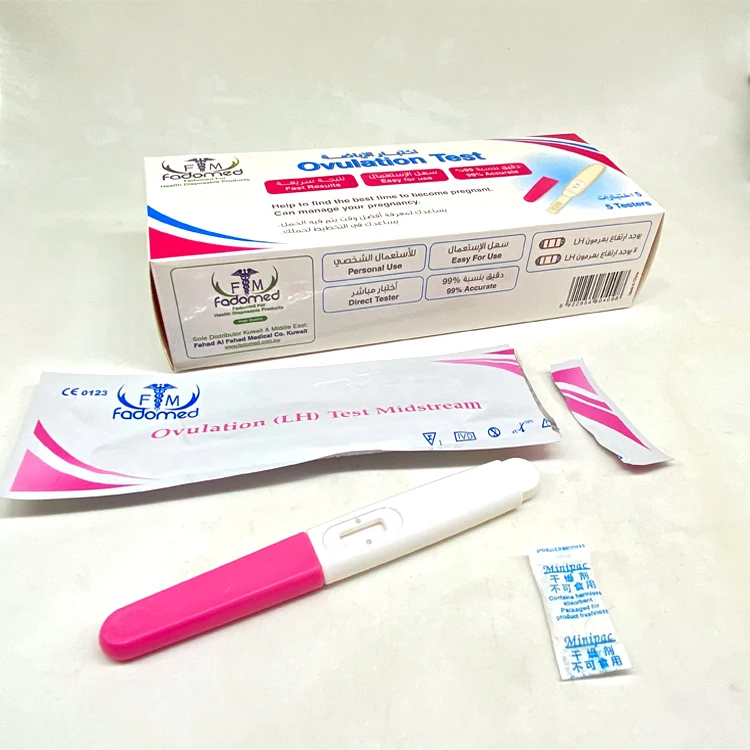 4.0mm lh pregnancy test ovulation test cassette