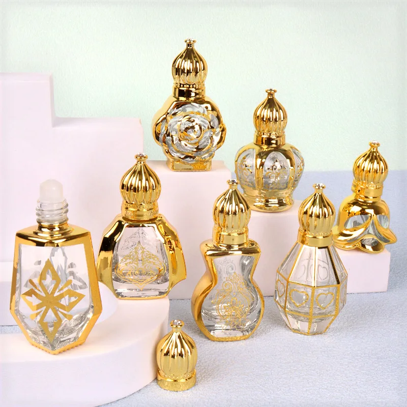 Essential Oil Bottles Glass Perfume Bottles with Roller Dropper bottle