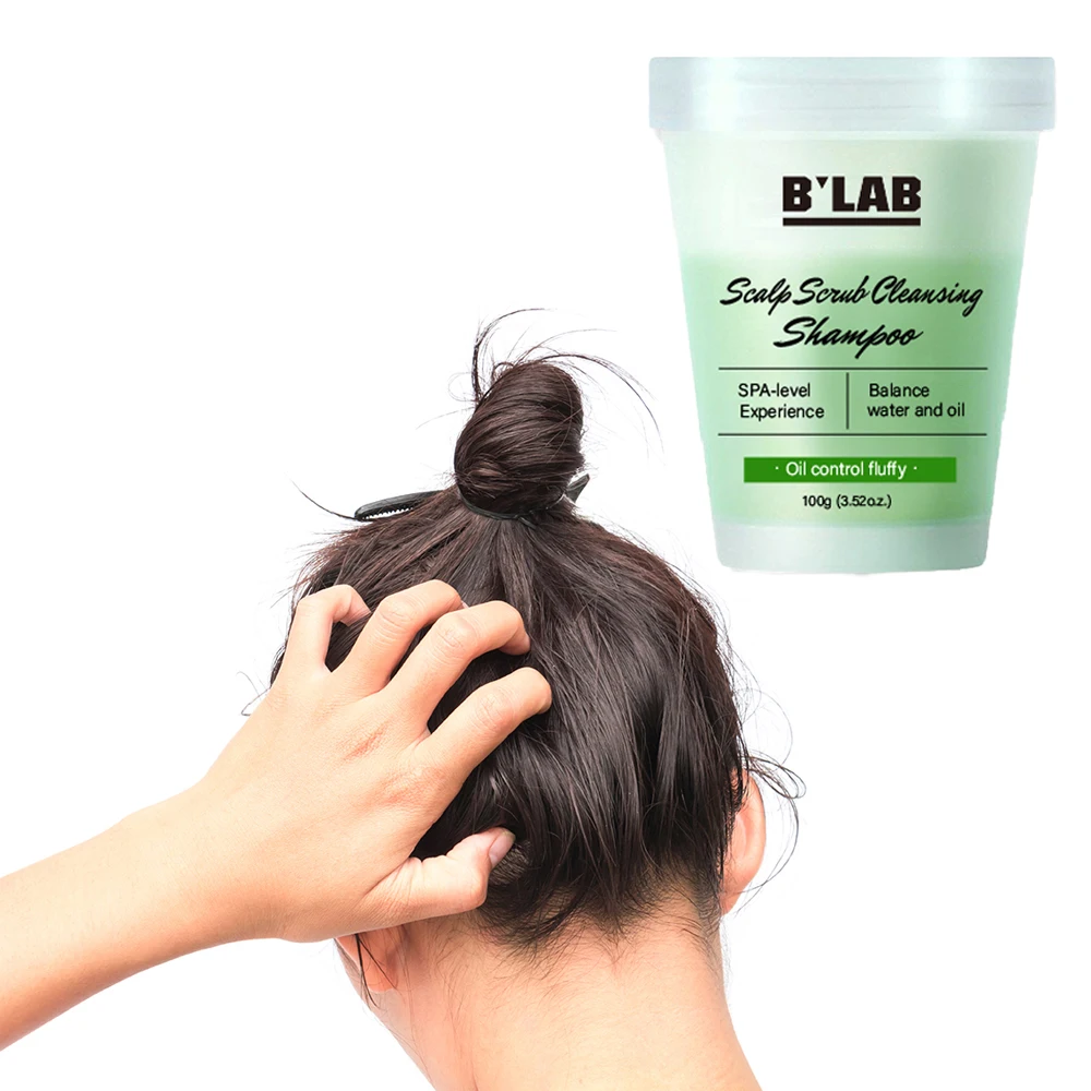 Private Label Factory Price Oily Control Cream Shampoo Hair Care Cleansing Purifying Scalp Scrub Shampoo for Grease Hair