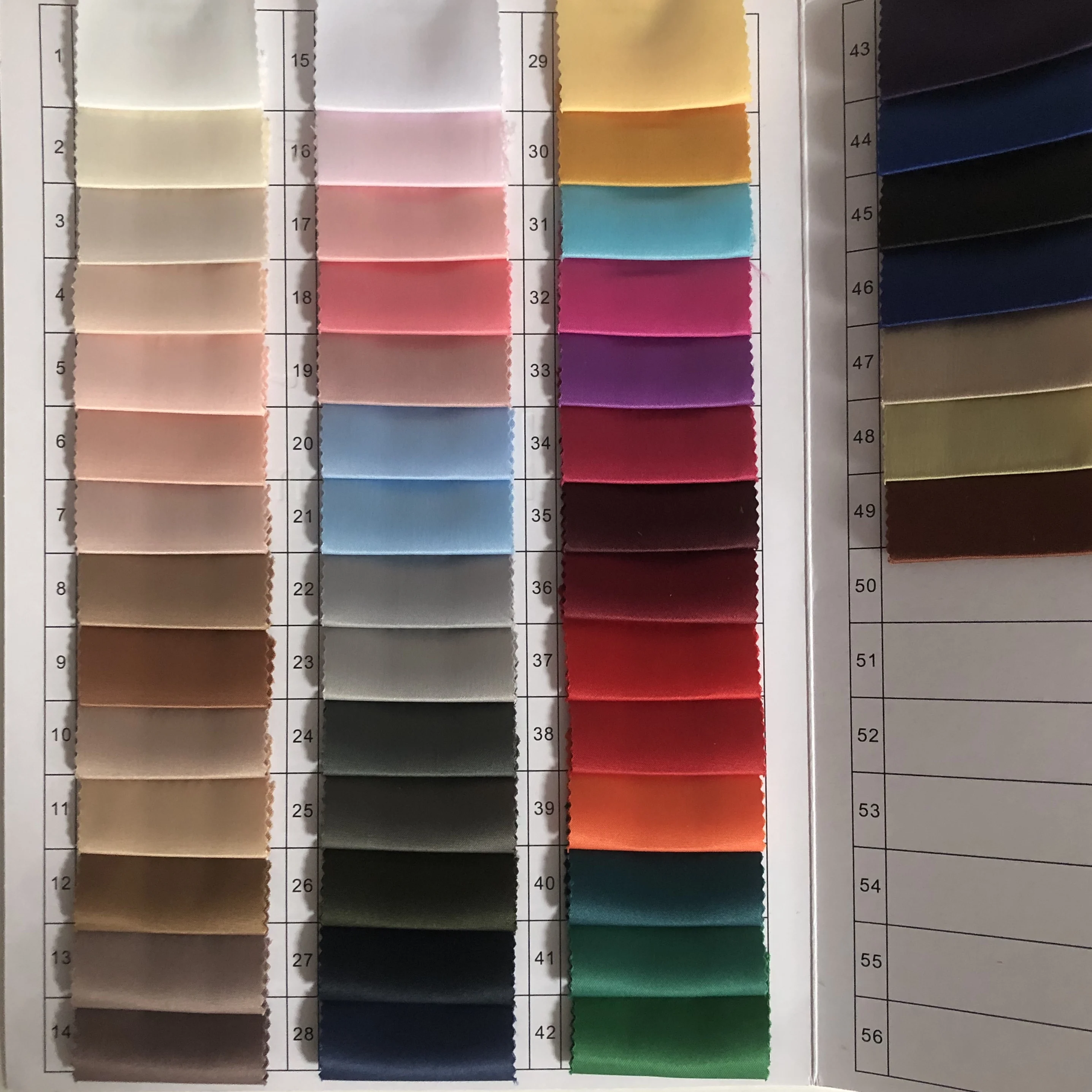 Bridal Satin Fabric Polyester Spandex Solid Stretch matte Satin Fabric For Wedding Dress