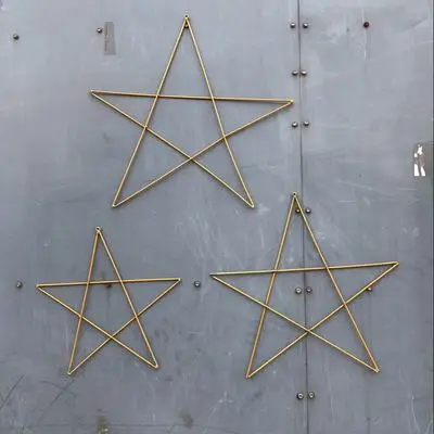 New wedding props iron moon ornaments flower stand wedding photography floral arch wedding stage road decoration