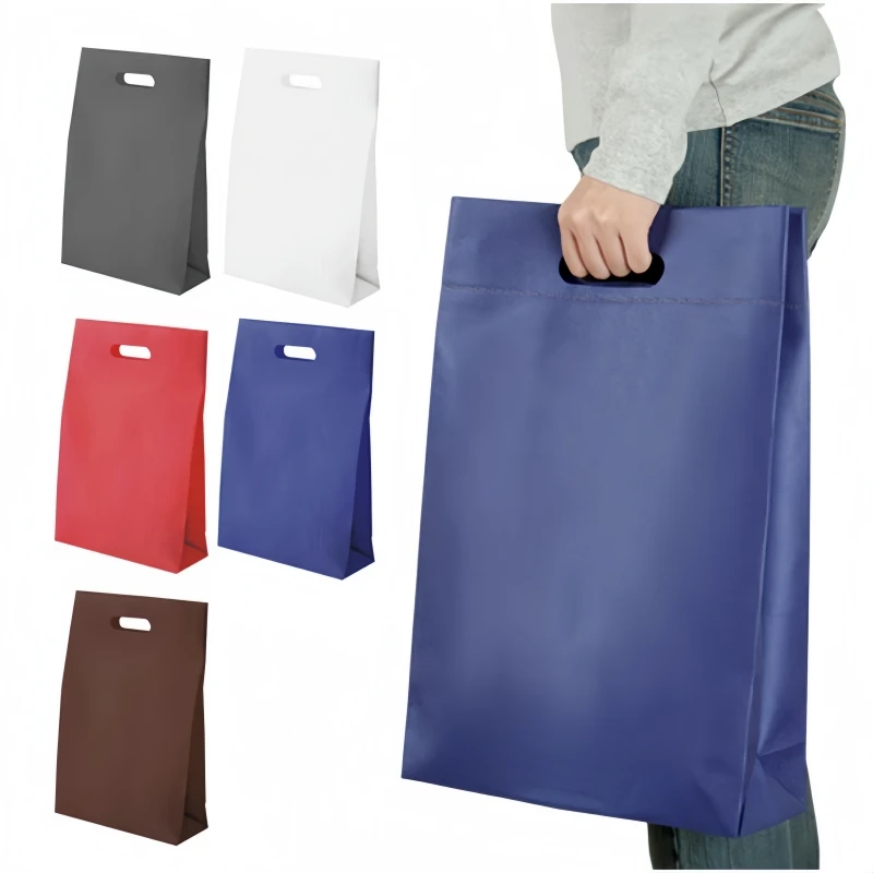 Wholesale PP Non-woven Bags Flat Style Non-woven Eco Friendly Material Bags For Packaging Non Woven Bag D Cut