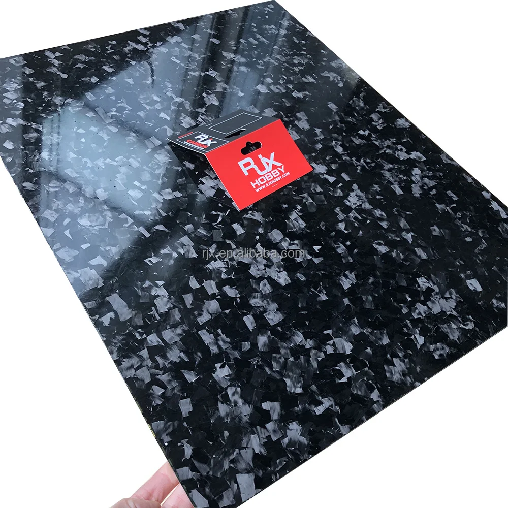 RJX forged 3mm 5mm 8mm Carbon Fiber Sheet Plate 3K Fiber Manufacturer Carbon