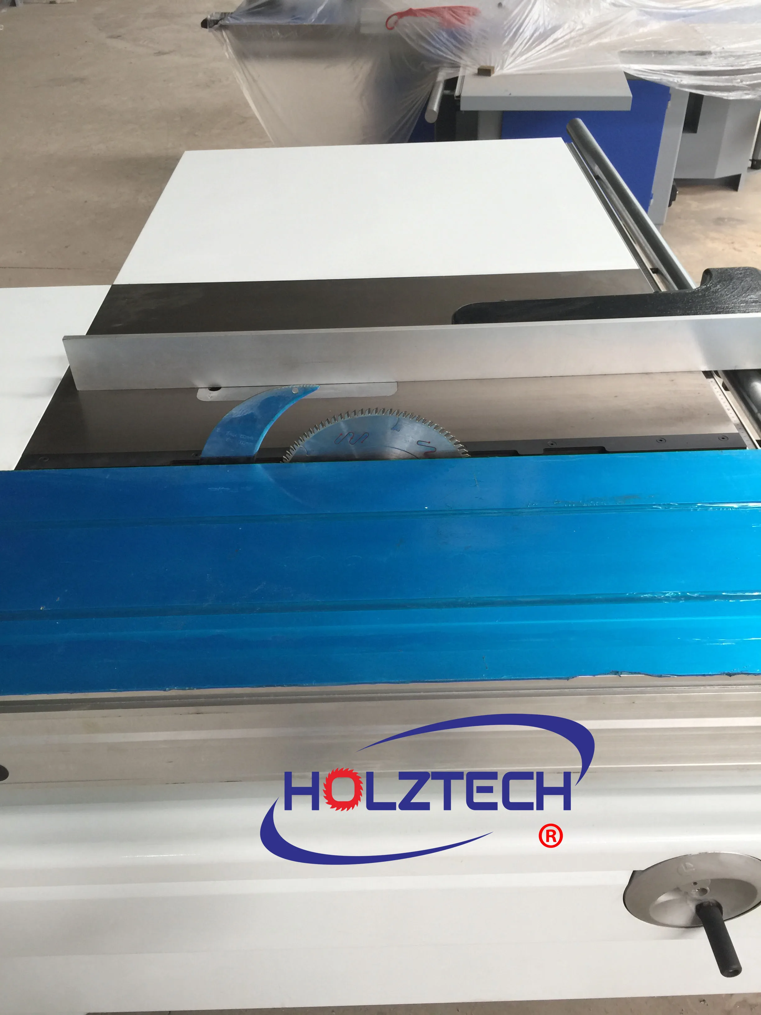 CNC промышленный деревообрабатывающий прецизионный станок для резки древесины скользящий стол пильный HOLZTECH
