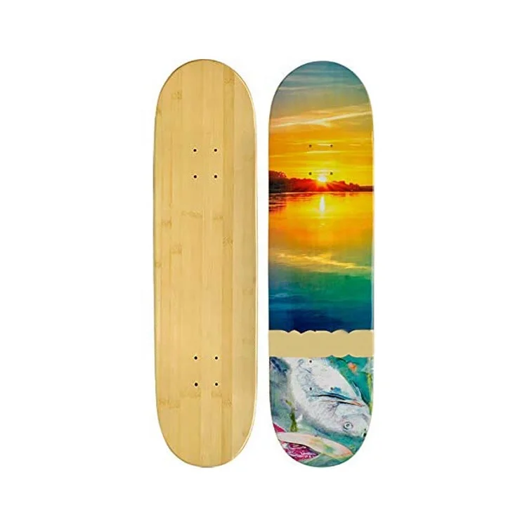 High Quality Skateboard Decks Custom Graphics 31*8 inch Canadian Maple Wooden Cheap Wholesale Blank Skate board Deck