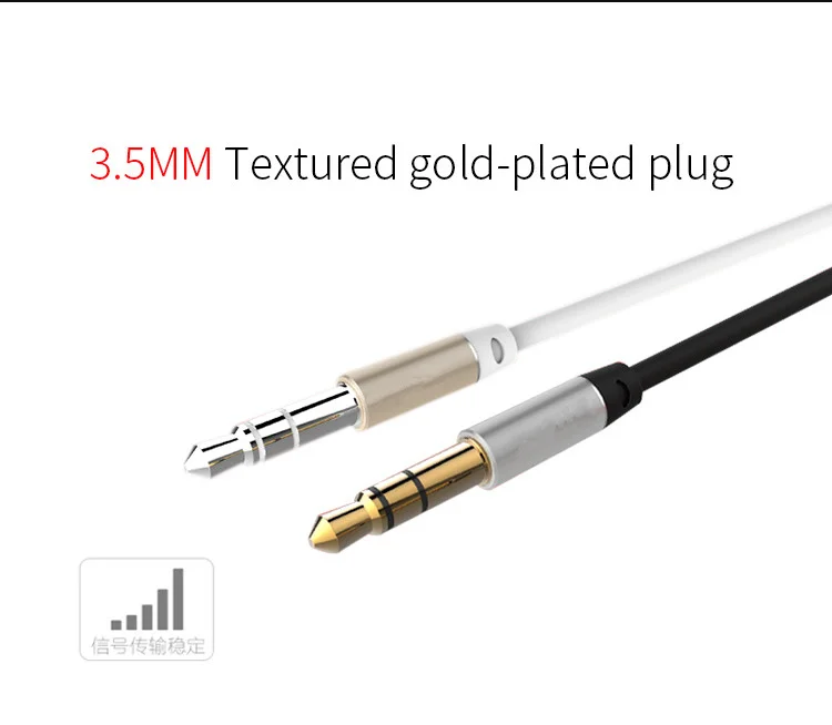 Popular 3.5mm AUX Male to Male for Car iPod MP3 Headphone Beats Speaker Auxiliary Extended Stereo AUX Cord Jack Audio Cable
