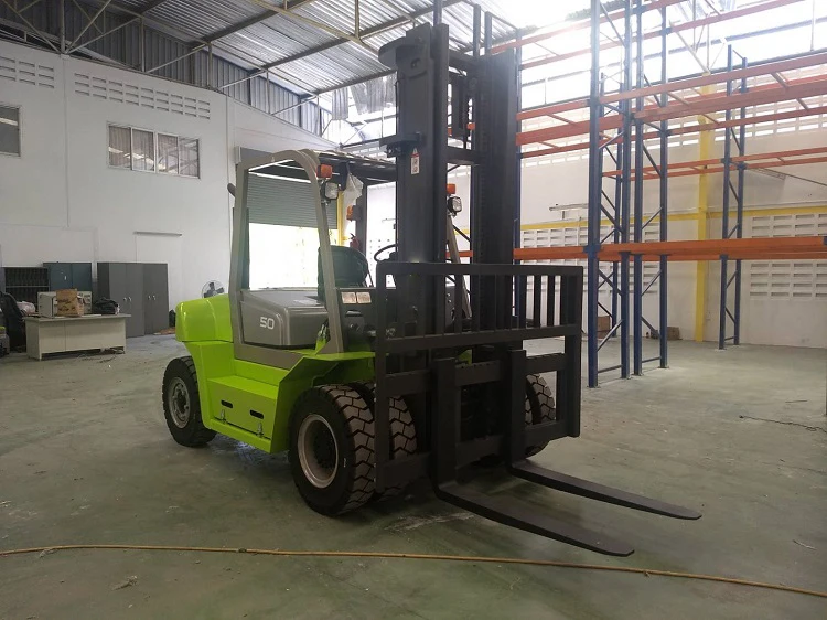 Chinese Top Brand ZOOMLION 5 Ton Mini Diesel Forklift FD50Z with High Efficiency for Sale