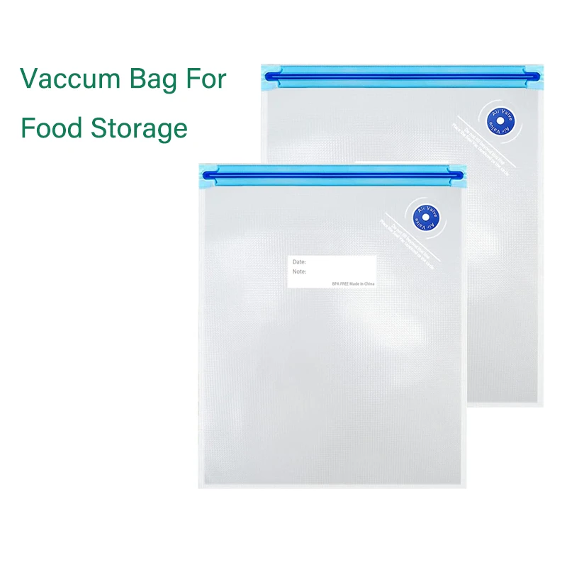 High quality Reusable Vacuum Food Storage Sealing Bags chicken Meat Freezer Storage Food Vacuum Sealer Bags