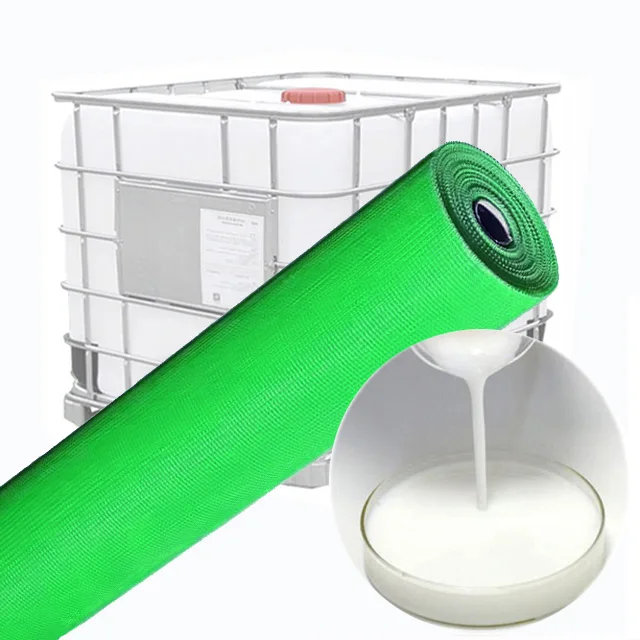 Adhesive Tape Glue Water-based Acrylic Glue for Fiberglass Mesh Construction Use Wholesale Free Sample