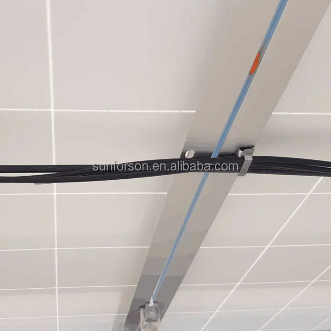 View larger image Add to Compare  Share Pv Solar Ground Clamp 90 Degree Metal Cable Clip/solar cable clips