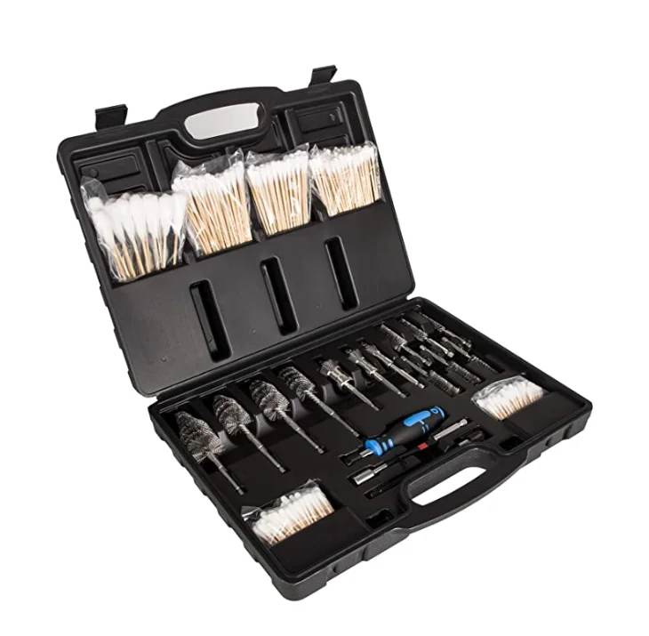 Diesel Injector Seat Engine Tube Brush Master Car Cleaning Kit Tool 8090S Premium Stainless Steel