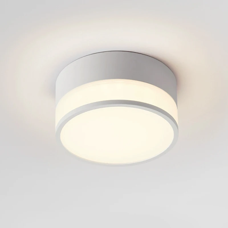 Surface mounted downlight without hole LED circular main light living room bedroom corridor ceiling light
