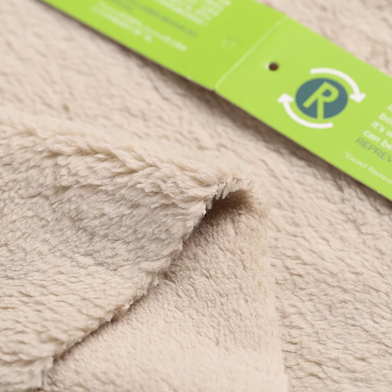 eco-friendly sale 100% recycled polyester knitted recycled fleece fabric for clothes