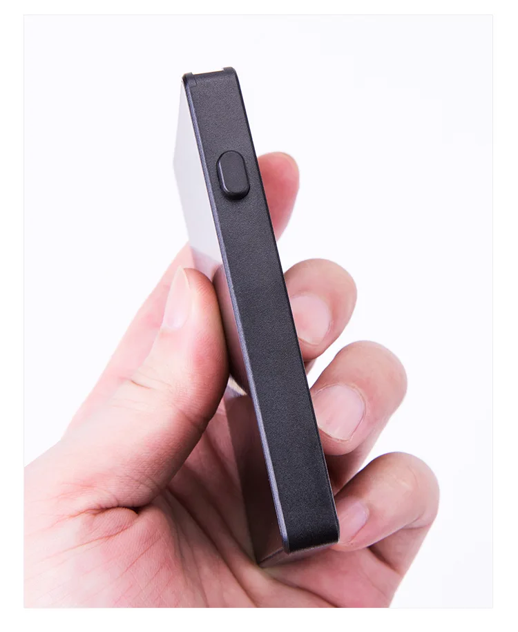 Hot Sale Aluminum Alloy RFID Blocking Credit Card Case Box Anti-degaussing Wallet Multi-colors Accept Custom Logo