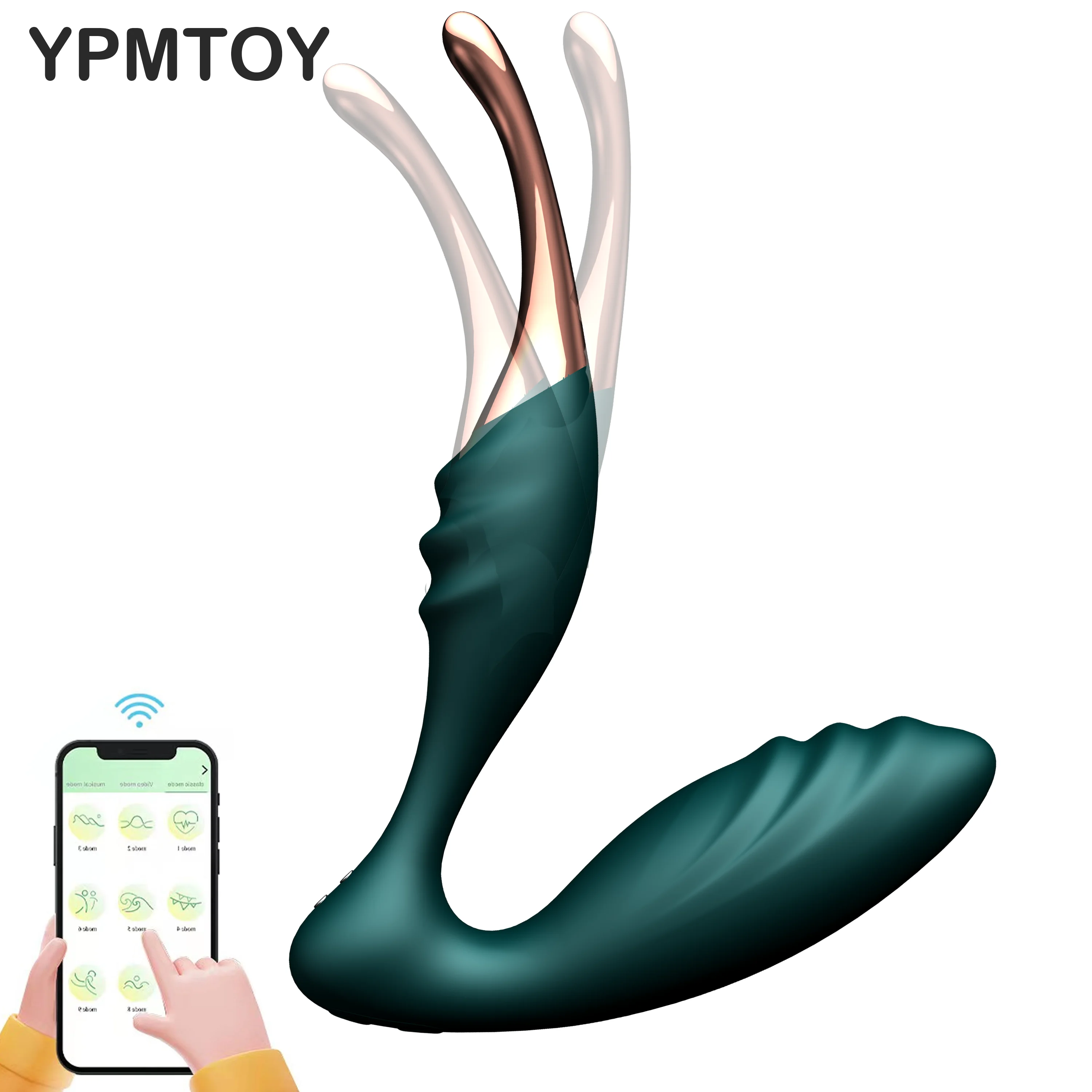 YPM 2023 APP Control Swan Vibrating egg Wearable vibrator Magnetic charging Panty Vibrator Remote control Sex Toy for Woma