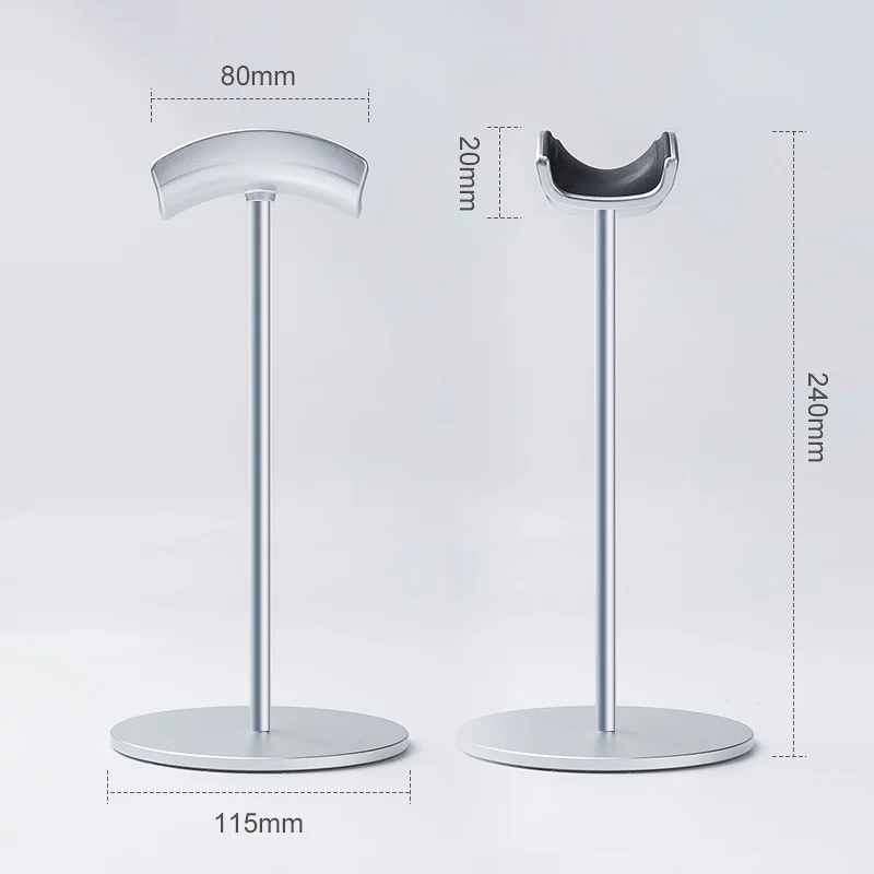 Алюминиевый сплав наушники гарнитуры держатель стол Дисплей Подставка для наушников