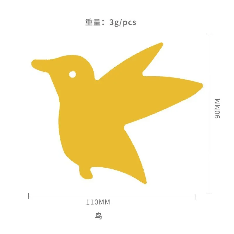 Hot Selling 12-Pack Yellow Plastic Fruit Fly Sticky Traps Indoor Outdoor Waterproof with Strong Glue Insect Control for Ants