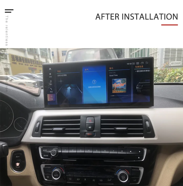 Ultra-thin 12.3 inch Android Display Car Multimedia Video Interface Carplay For BMW F30 F31 F33 F36