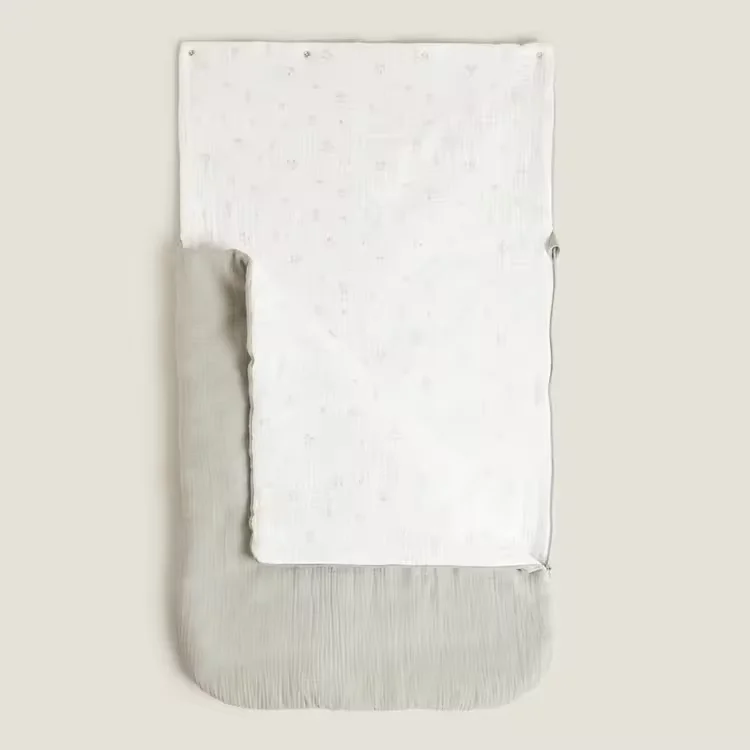 Super soft organic cotton muslin wrap swaddle blankets baby stroller sleeping  bunting bags for newborn