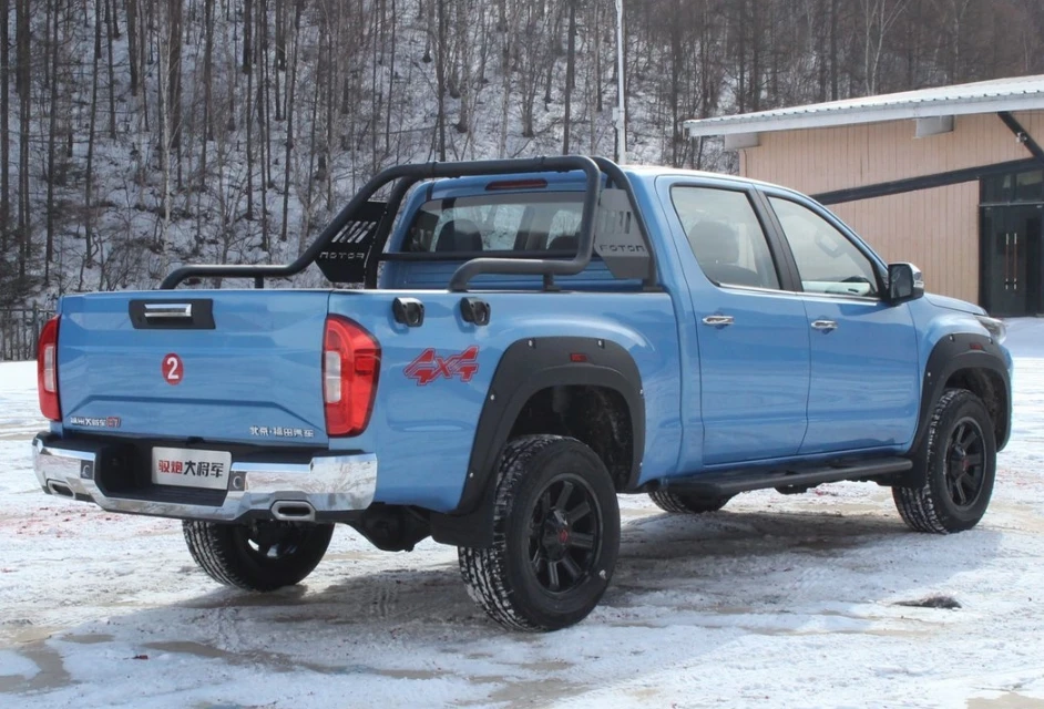 Foton Tunland G7 G9 Pickup Manual Gearbox Gasoline Diesel Cargo Pick Up Trucks New Off Road Vehicle Diesel 4x4 Pickup Truck