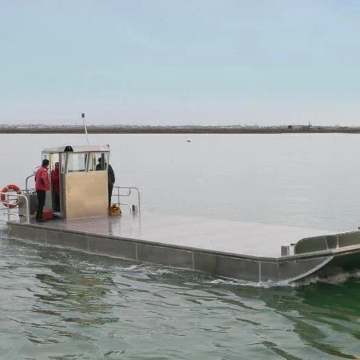 Allsealion Boat 8m-15m Aluminium Landing Craft Cargo Boat Barge For  Open Sea Transfer