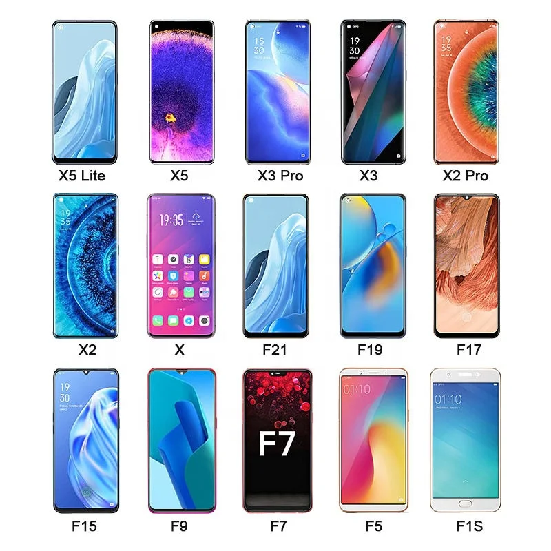 Дисплей для OPPO Find X2 Pro 2F F1s F5 F9 F11, ЖК сенсорный экран для Reno 3 Pro R9s R15 A1k A3s A5s A15 A31 A37 A53 A57 A95, ЖК-дисплеи