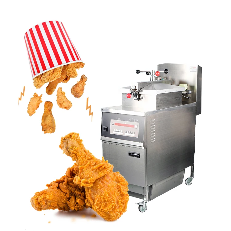 Fast Food Restaurant Kitchen Equipment French Fries Machine Henny Penny Pressure Fryer Fried Chicken Equipment