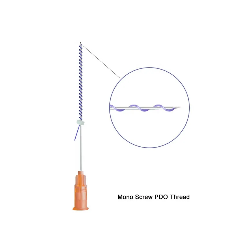 tag ring pdo thread lift double needle cog pdo thread